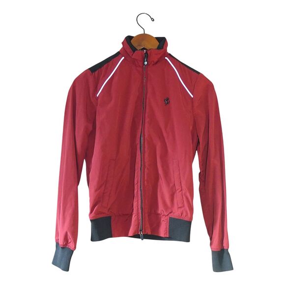 Vintage Y2K Ferrari Women Track Lightweight Jacket Size XS Red - Picture 3 of 13